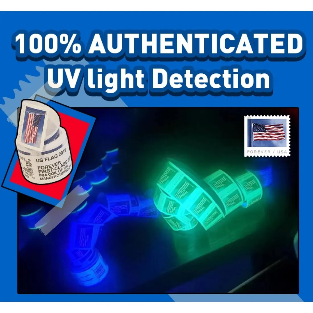 2019 U.S. Flag Forever Stamps Roll - Forever Stamps